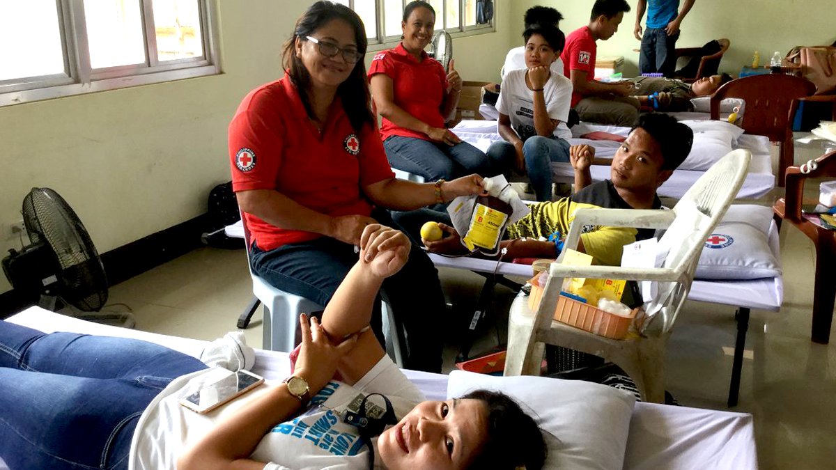 9,000 units ng dugo, target makolekta ng Red Cross ngayong 2018