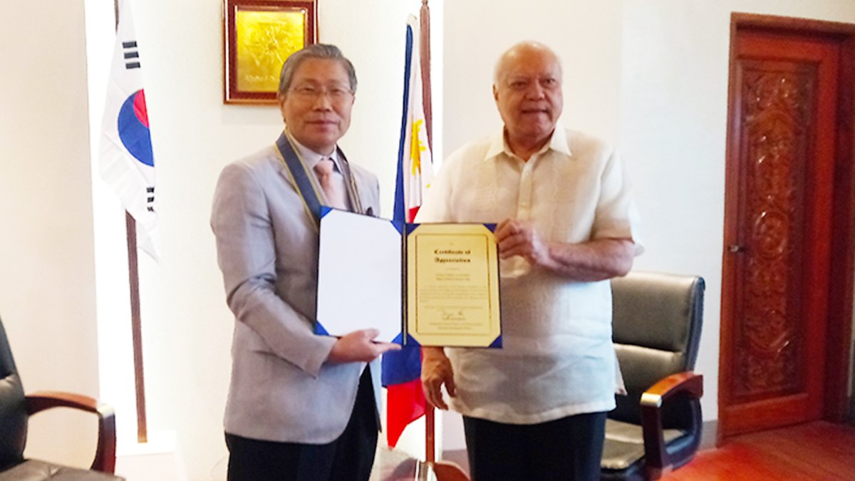 Republic of Korea Ambassador Han Dong-man visits Puerto Princesa City