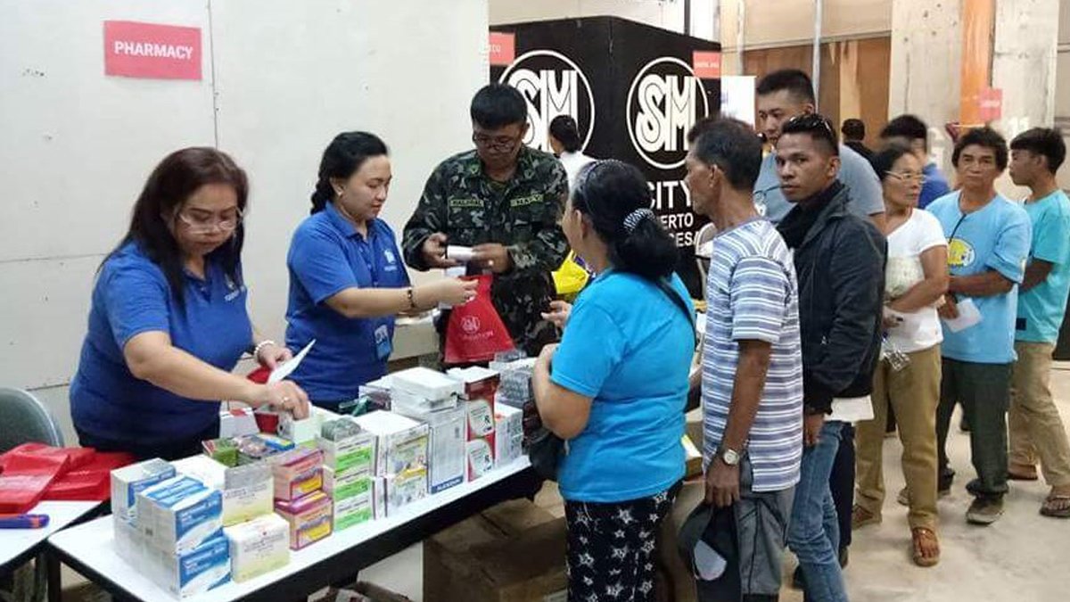 SM Foundation gives free health assistance in Puerto Princesa