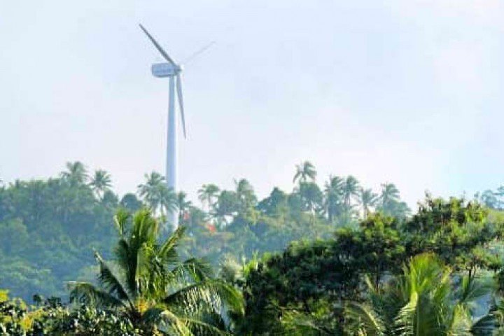 Tatlong Wind Turbine sa Romblon, naitayo na