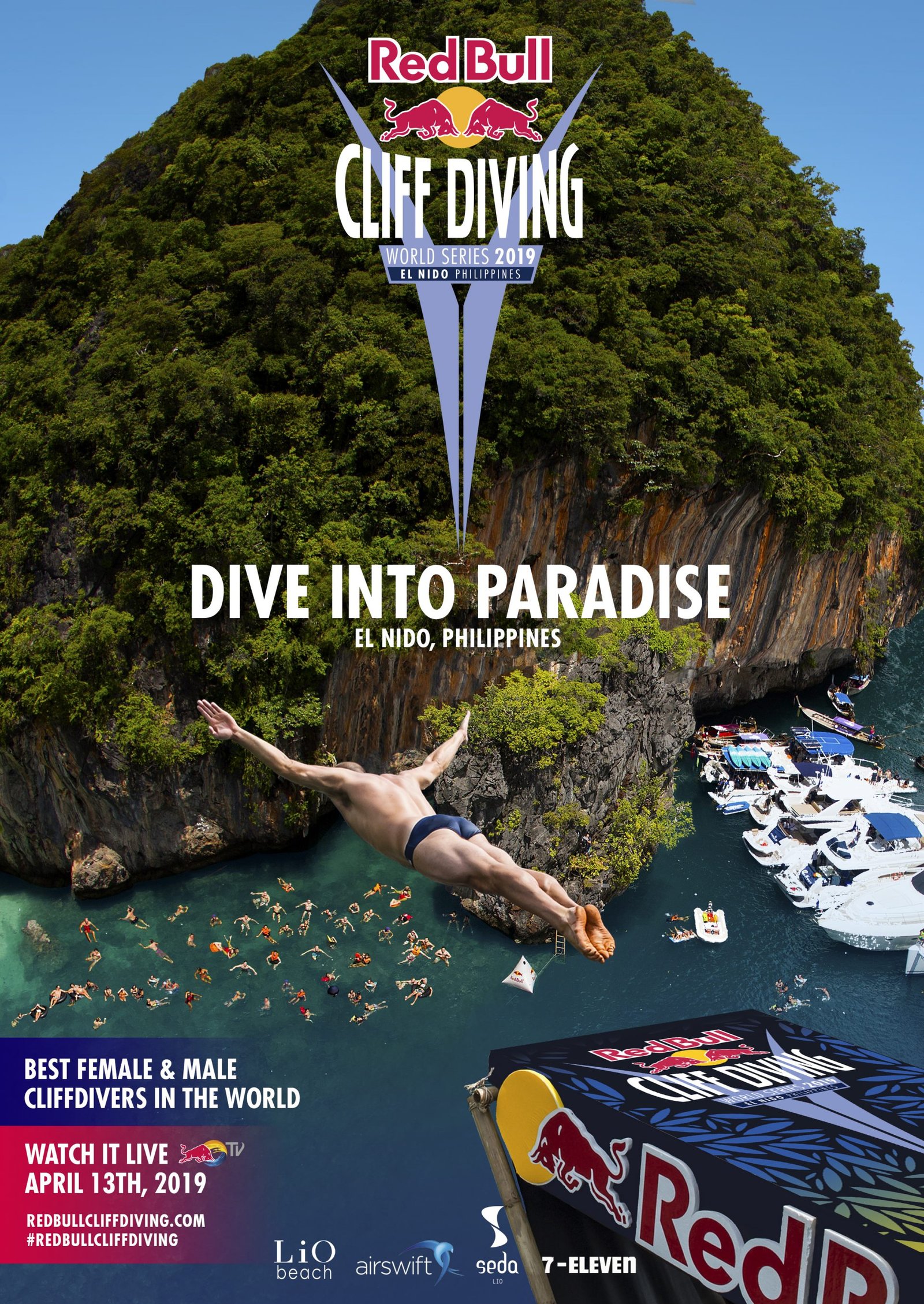 Red Bull Cliff Diving World Series to kick off its first leg in El Nido