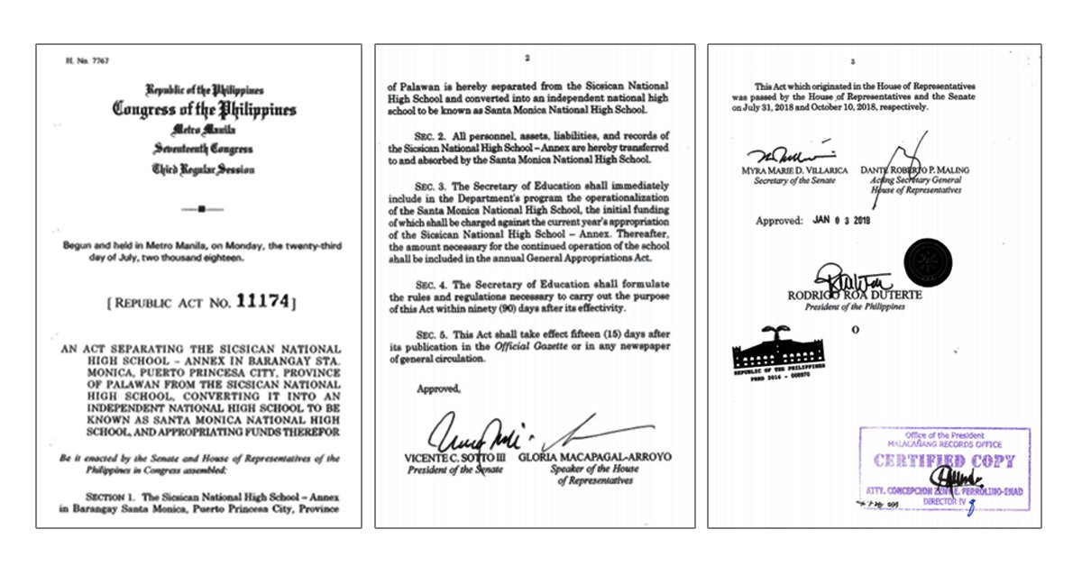 Sicsican National High School – Annex now full-fledge high school