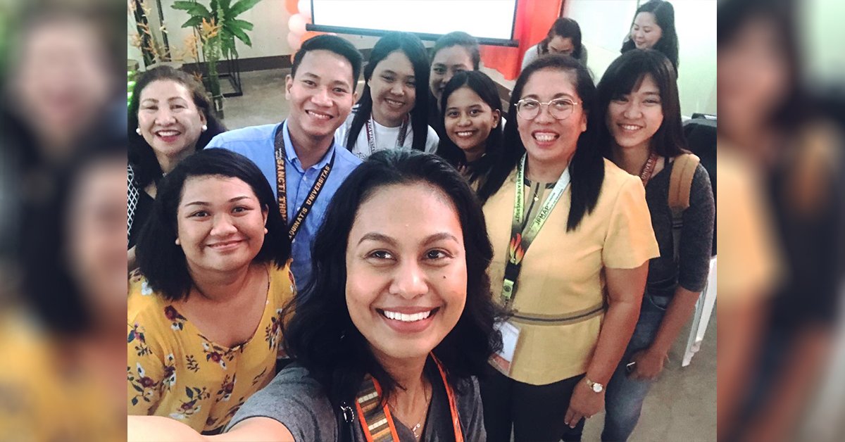 Miss Venus Raj visits Palawan State University
