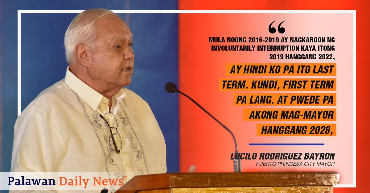Bayron: Pwede pa akong mag-Mayor hanggang 2028