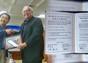 Puerto Princesa inks sisterhood with South Korean city