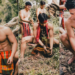 Igorot hunks plant tree seedlings in Yamang Bukid Farm