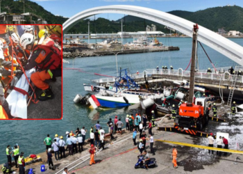 Dalawa sa mga Pinoy na namatay dahil pagbagsak ng tulay sa Taiwan, mga Palaweño