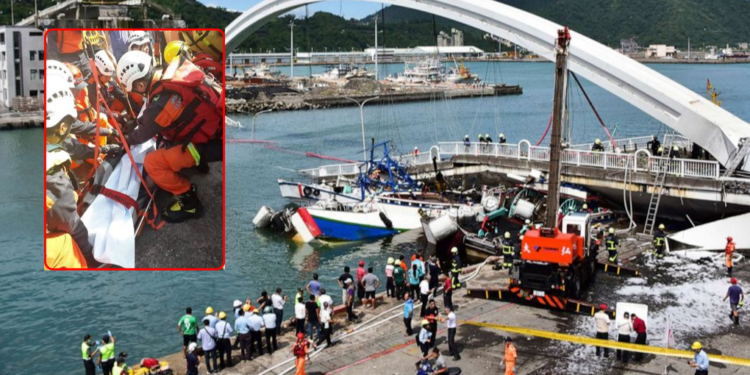 Dalawa sa mga Pinoy na namatay dahil pagbagsak ng tulay sa Taiwan, mga Palaweño