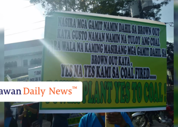 Mahigit 100 residente, nag-rally pabor sa ipatatayong coal-fired power plant