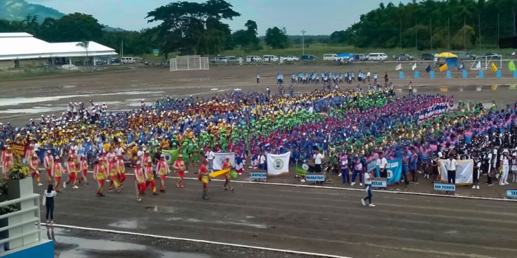 Paghirang ng mga natatanging batang atletang Palaweño, nagsimula na sa pagbukas ng Palarong Panlalawigan 2019