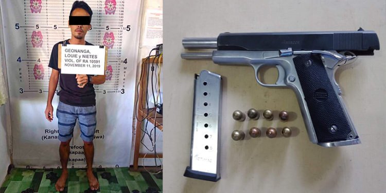 Sundalo na nag labas ng baril sa bahay painuman, arestado