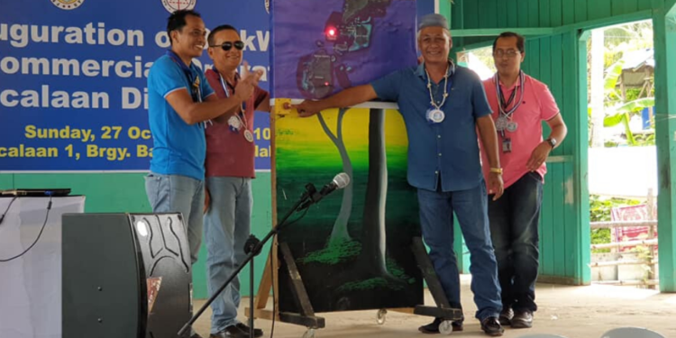 Bangcalaan, Balabac receives 80 KW diesel-powered genset