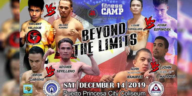 Mixed Martial Arts fight happening in Puerto Princesa this December