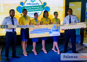 Cebu Pacific inaugurates Palawan to Hong Kong and Clark routes
