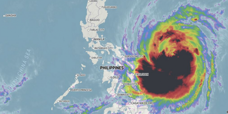 Typhoon ‘Tisoy’ maintains its westward heading towards Bicol Peninsula