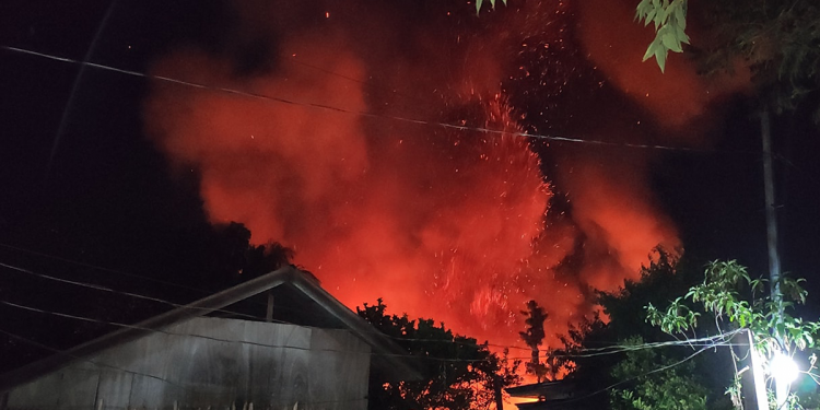 Illegal connection likely caused Christmas Eve fire, says BFP