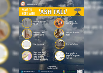 DILG-MIMAROPA releases precautionary measure for possible ashfall