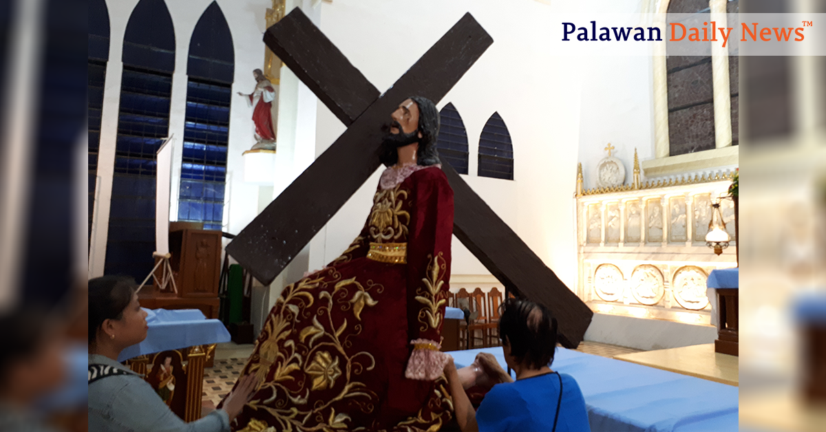 Mga Deboto Ng Puerto Princesa Nakiisa Sa Kapistahan Ng Poong Nazareno