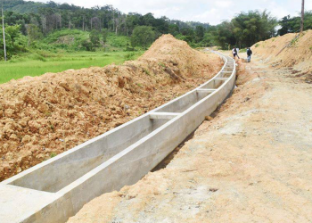 NIA constructs P32-M Taytay irrigation project