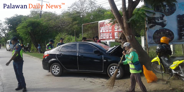 Pari, sumalpok sa puno nang atakihin ng altapresyon habang nagmamaneho