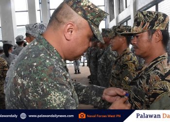 BRP Andres Bonifacio arrives after days of troop rotation and reprovision at Kalayaan Island Group, West Philippines Sea