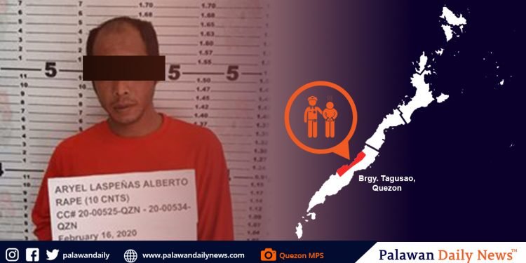 Man arrested for 10 counts of rape