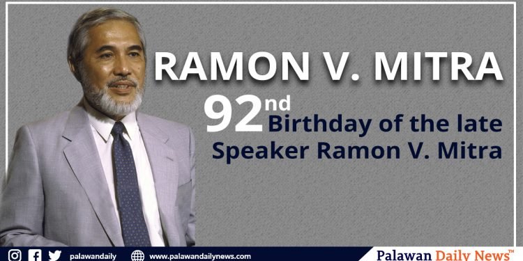 House of Representatives remembers former Speaker Ramon Mitra’s 92nd birthday