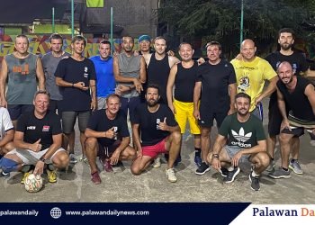 ‘Survivor Russia’ crew plays football in El Nido