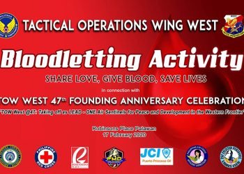 Tactical Operations Wing West to hold bloodletting activity `