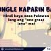 Single? Di ka nag-iisa