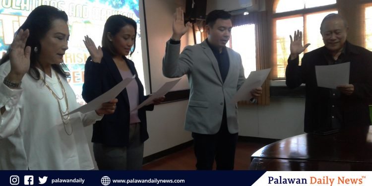 New Palawan Tourism Council officers take oath; vow to promote ‘Every Island an Adventure’