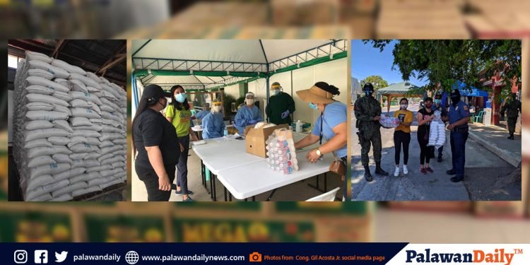 Cong. Acosta to distribute relief assistance to Puerto Princesa and Aborlan