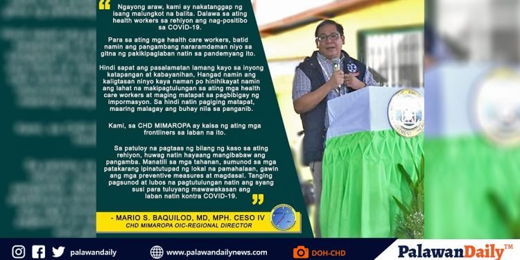 Two DOH-MIMAROPA health workers found COVID-positive