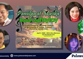 Family concert online to help Taytayanos