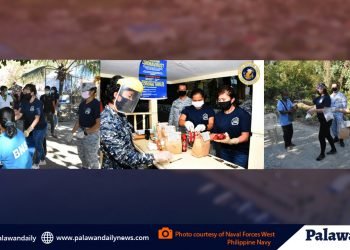 NAVFORWEST ASSISTS DISTRIBUTION OF FOOD PACKS FOR ECQ FRONTLINERS