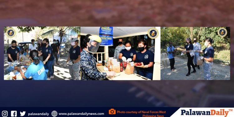 NAVFORWEST ASSISTS DISTRIBUTION OF FOOD PACKS FOR ECQ FRONTLINERS