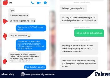 Palaweños na stranded sa Metro Manila at Davao, umapela ng tulong para makauwi