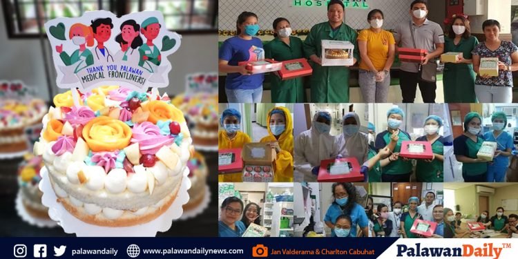Frontliners get sweet treats