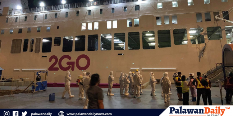 Stranded na mga OFW dumating na sa Puerto Princesa