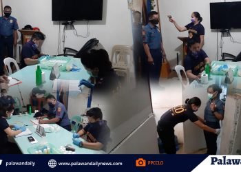 22 personnel ng City PNP, sumailalim sa drug test