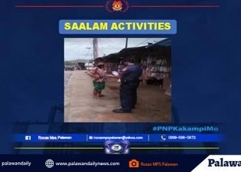 Salaam Sambayanan/Santinig, isinagawa ng Roxas Police Station