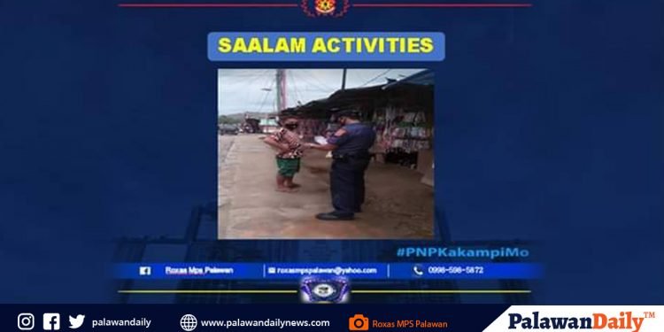 Salaam Sambayanan/Santinig, isinagawa ng Roxas Police Station