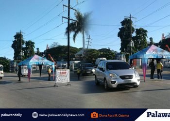 Checkpoint sa City proper ng Puerto Princesa, inililipat-lipat lamang umano ng lugar dahil sa ilang pasaway