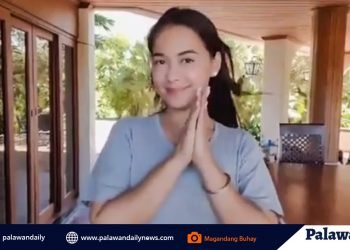 Aktres na si Maja Salvador, sa Puerto Princesa inabutan ng quarantine