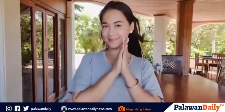 Aktres na si Maja Salvador, sa Puerto Princesa inabutan ng quarantine
