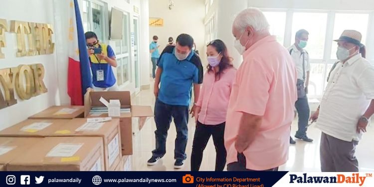 Puerto Princesa receives 30,000 face masks from sister city Wuxi