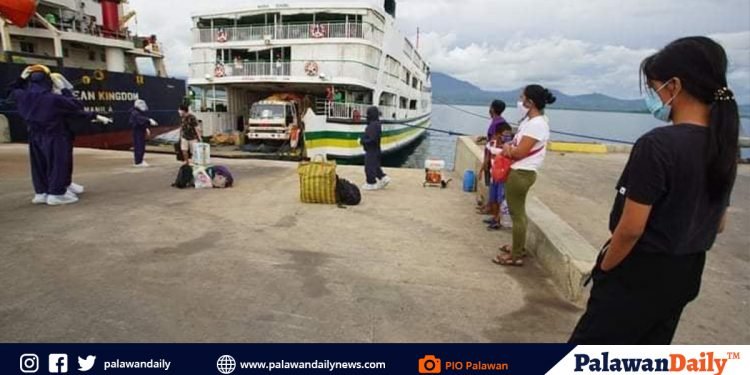 56 LSIs at APOR, nakauwi na sa Palawan mula sa Iloilo