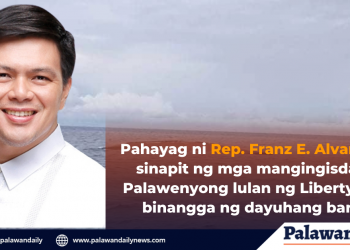 Pahayag ni Rep. Franz E. Alvarez sa sinapit ng mga mangingisdang Palawenyong lulan ng Liberty 5 na binangga ng dayuhang barko