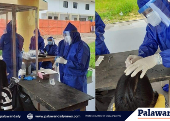 Swab test specimens ng 39 LSIs ng Busuanga, ipadadala na sa ONP