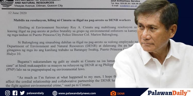 Sec. Cimatu, galit sa ginawa sa kanyang mga tauhan; Hustisya para sa mga ito at kasamahan, isusulong